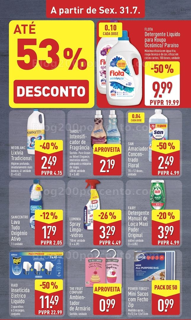 Antevisão Folheto ALDI Promoções de 27 julho a 2 agosto
